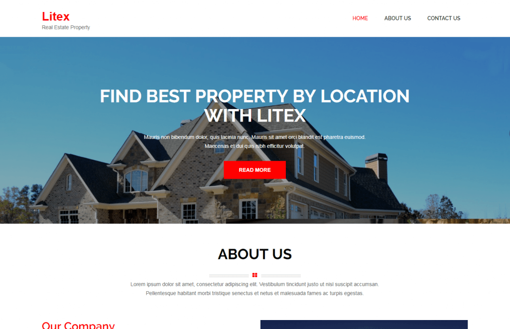 Litex – Real Estate Theme