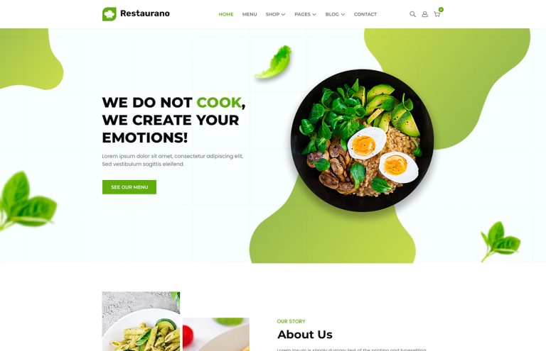 Restaurano – Restaurant HTML Template