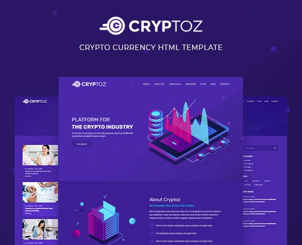 Crypto Currency HTML Template
