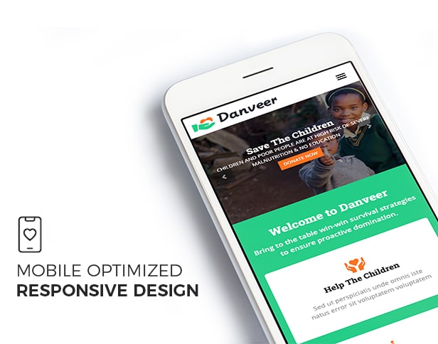 Danveer | Charity, Fund Raising, Nonprofit, NGO Responsive HTML5 Template