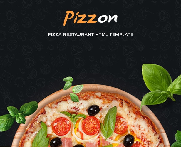 Pizza, Restaurants & Cafe HTML Template