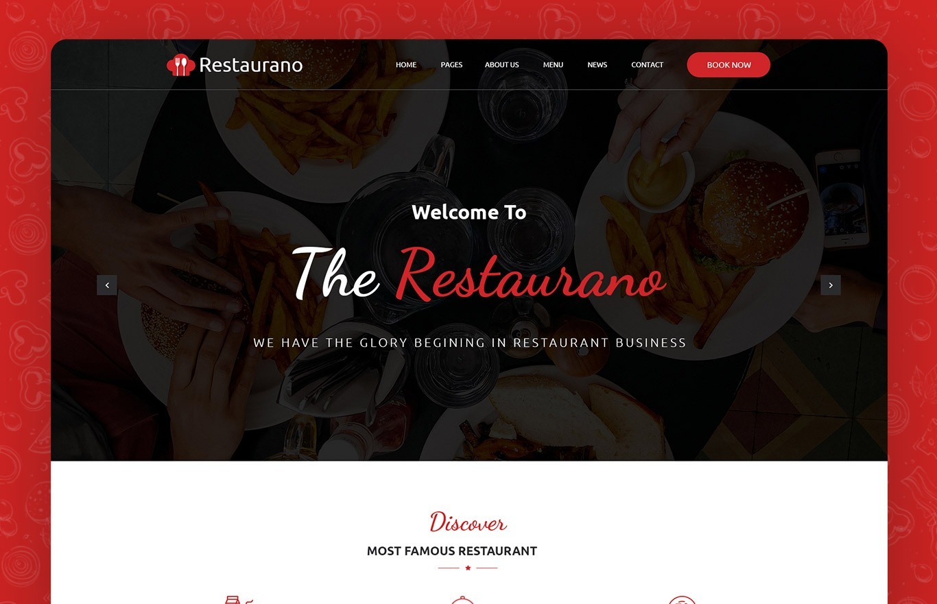 Restaurano – Restaurant HTML Template